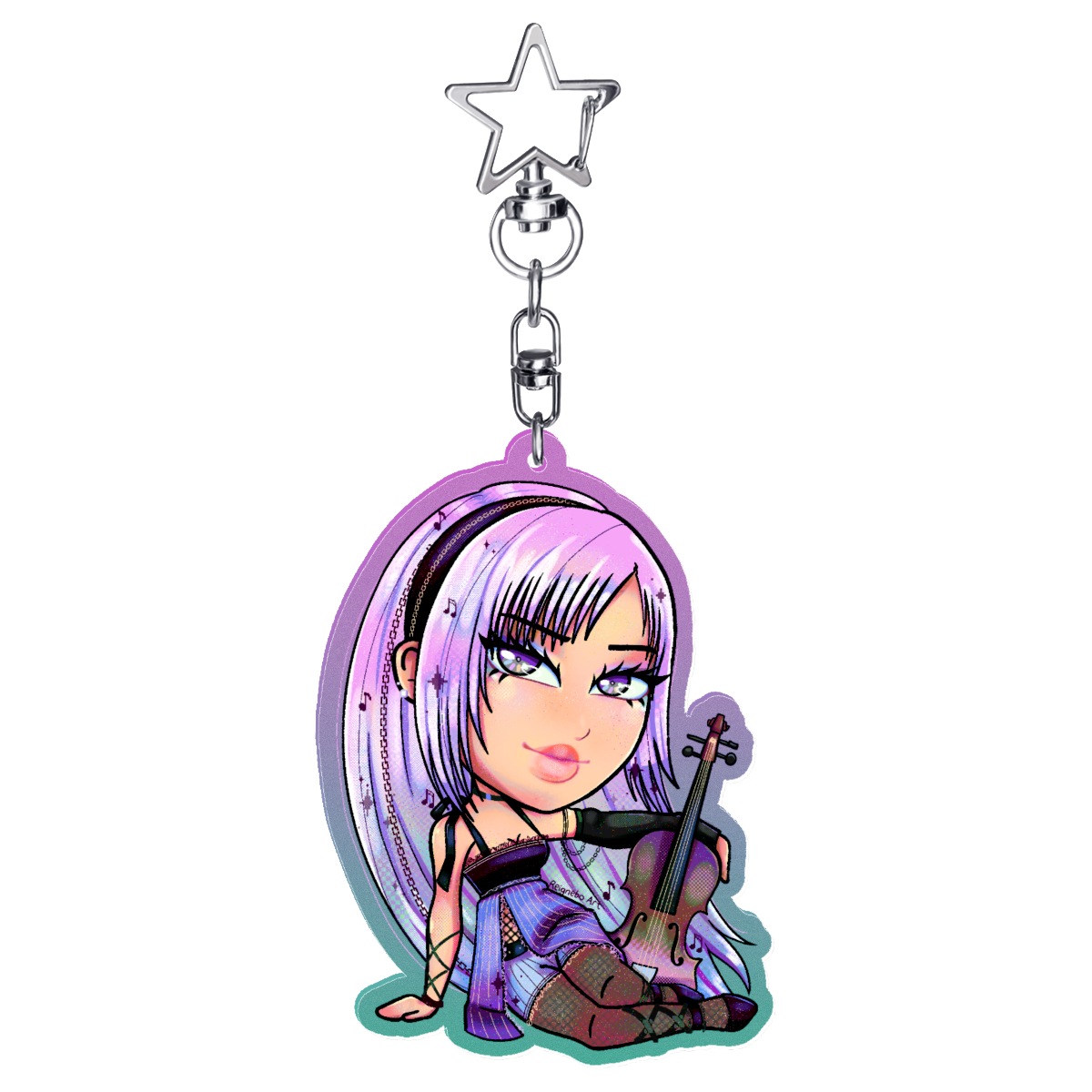 Fan Art: Luka Purple Diamond Charm