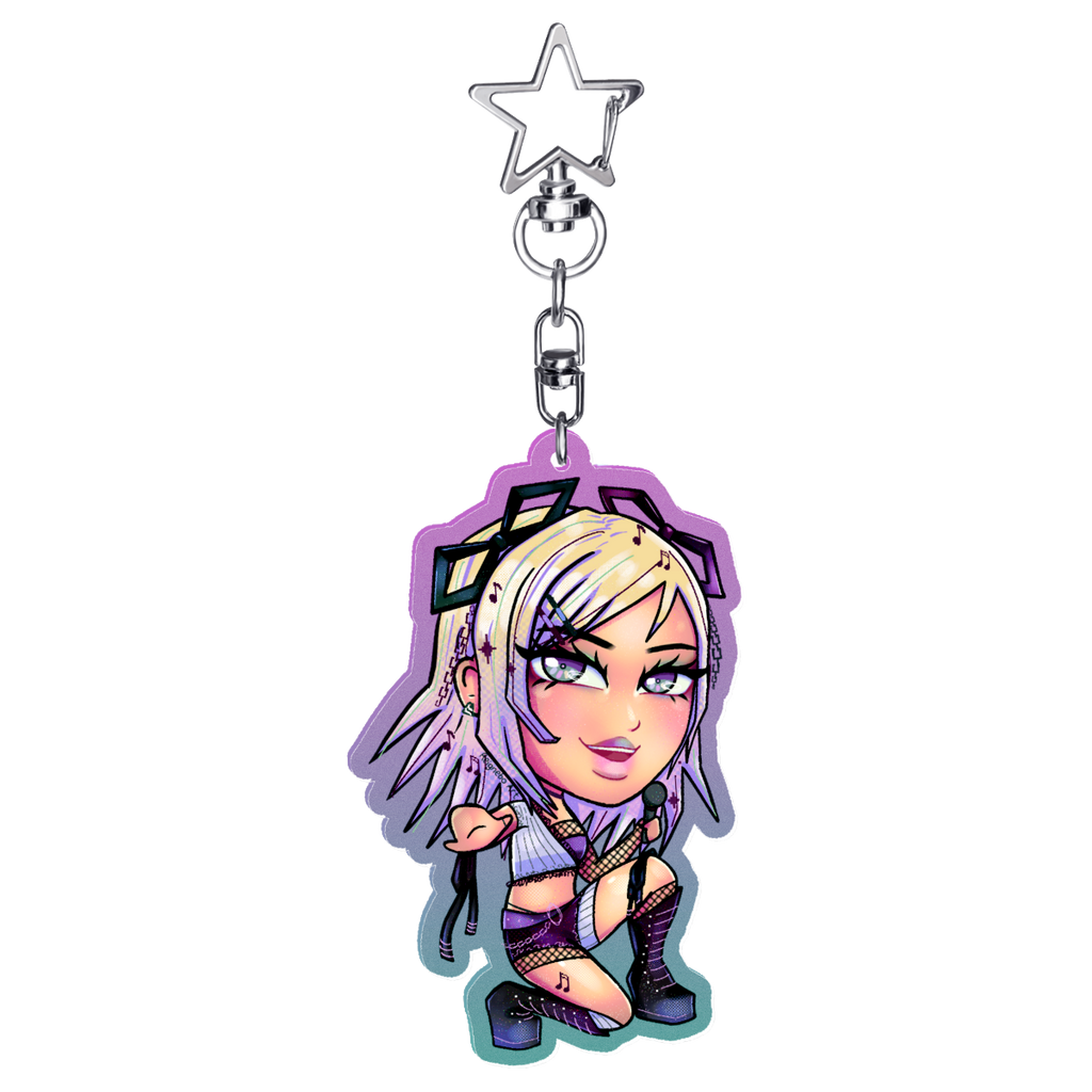 Fan Art: Rin Purple Diamond Charm