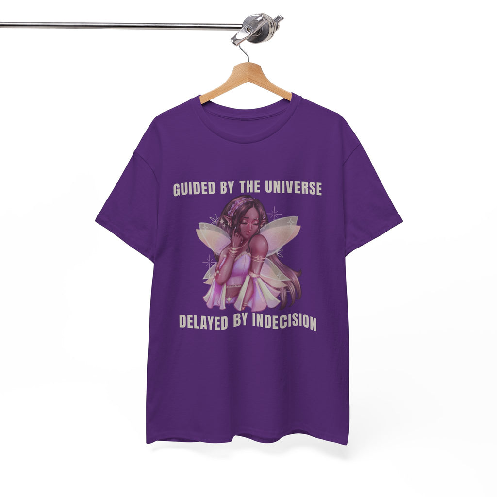 "Guided by the Universe, Delayed by Indecision" Fairy Tee .𖥔 ݁