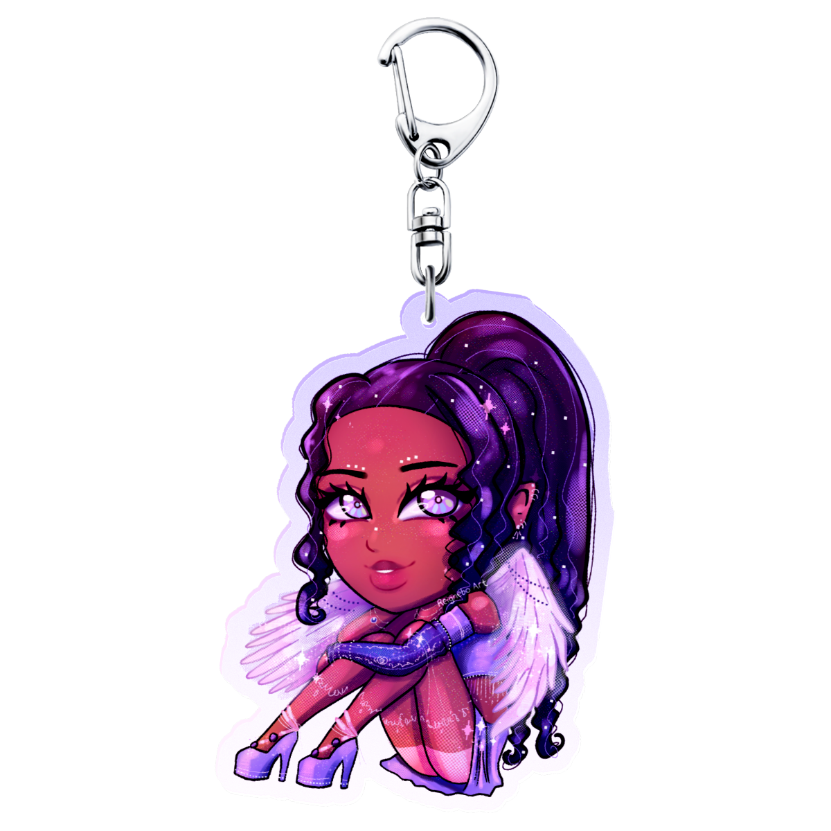 Wiz Angel Violet Charm ✧