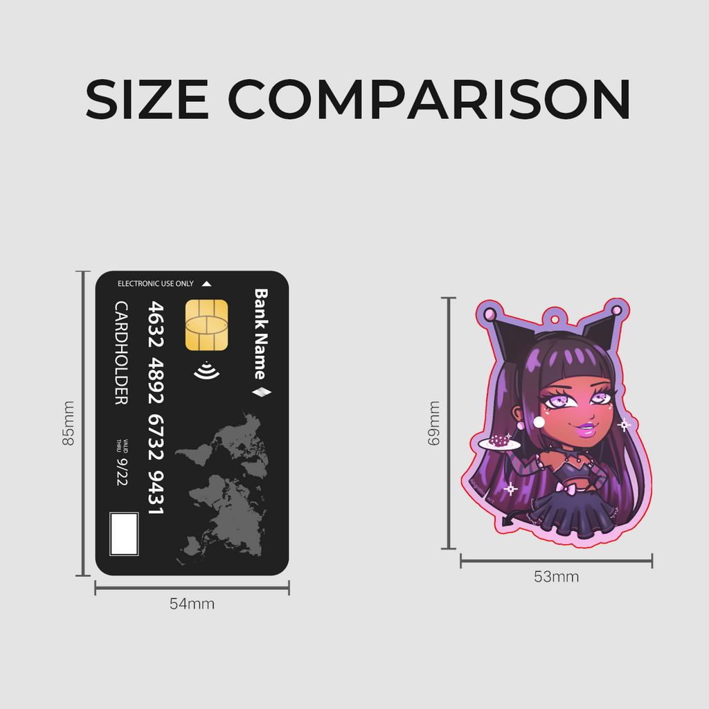 Fan Art: Kuromi Girl Charm