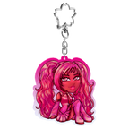 Fan Art: Curly Sakura Miku Charm