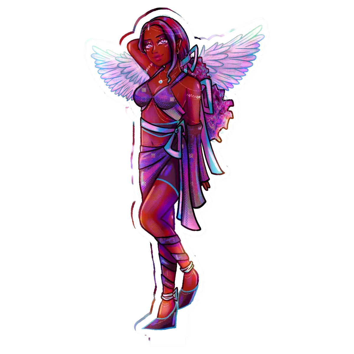 Angel Shamu Acrylic Standee