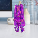 Fan Art: Grape Juice Miku Standee