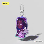 Purple Rose Divinity Angel Charm ✧