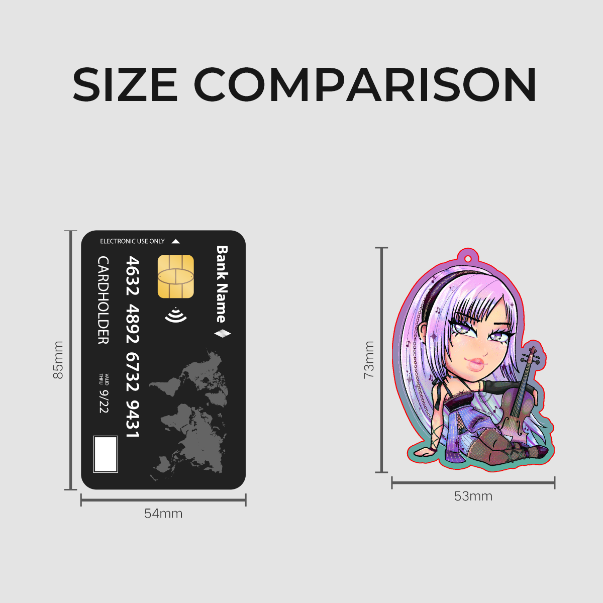 Fan Art: Luka Purple Diamond Charm