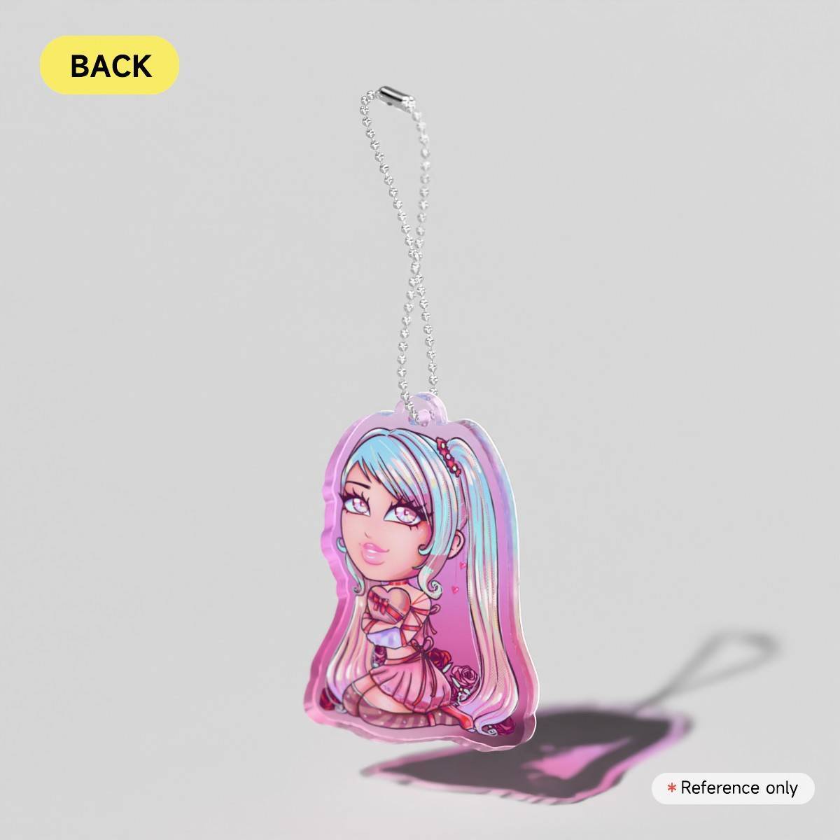 Fan Art: Valentine Girl Miku Bead Charm