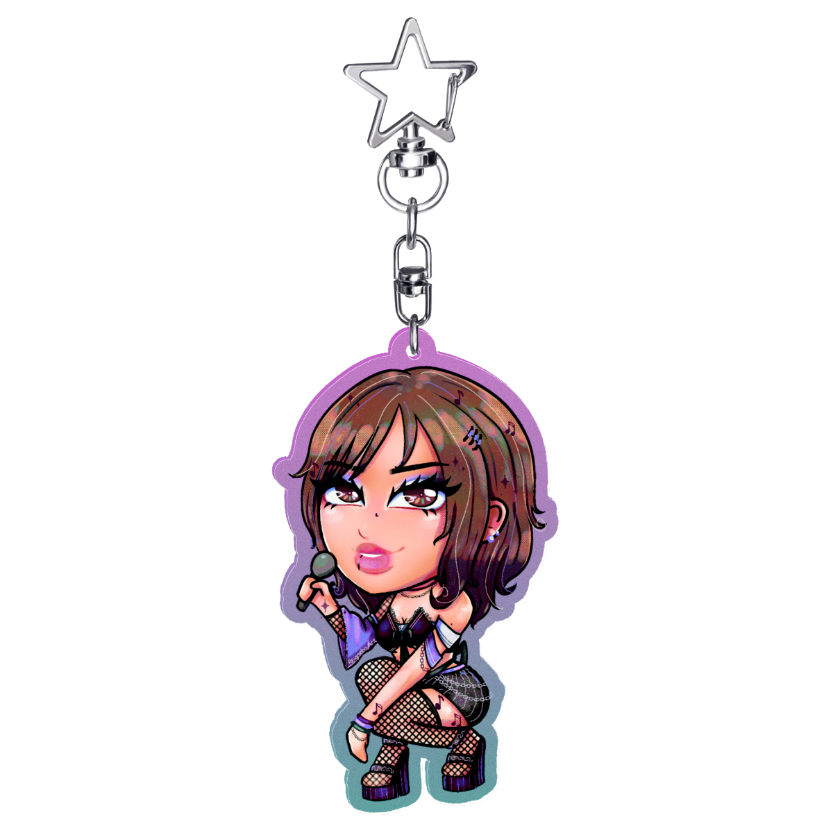 Fan Art: MEIKO Purple Diamond Charm