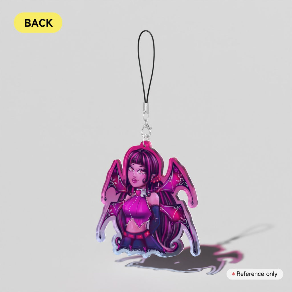 Fan Art: Draculaura Fae Lanyard Charm