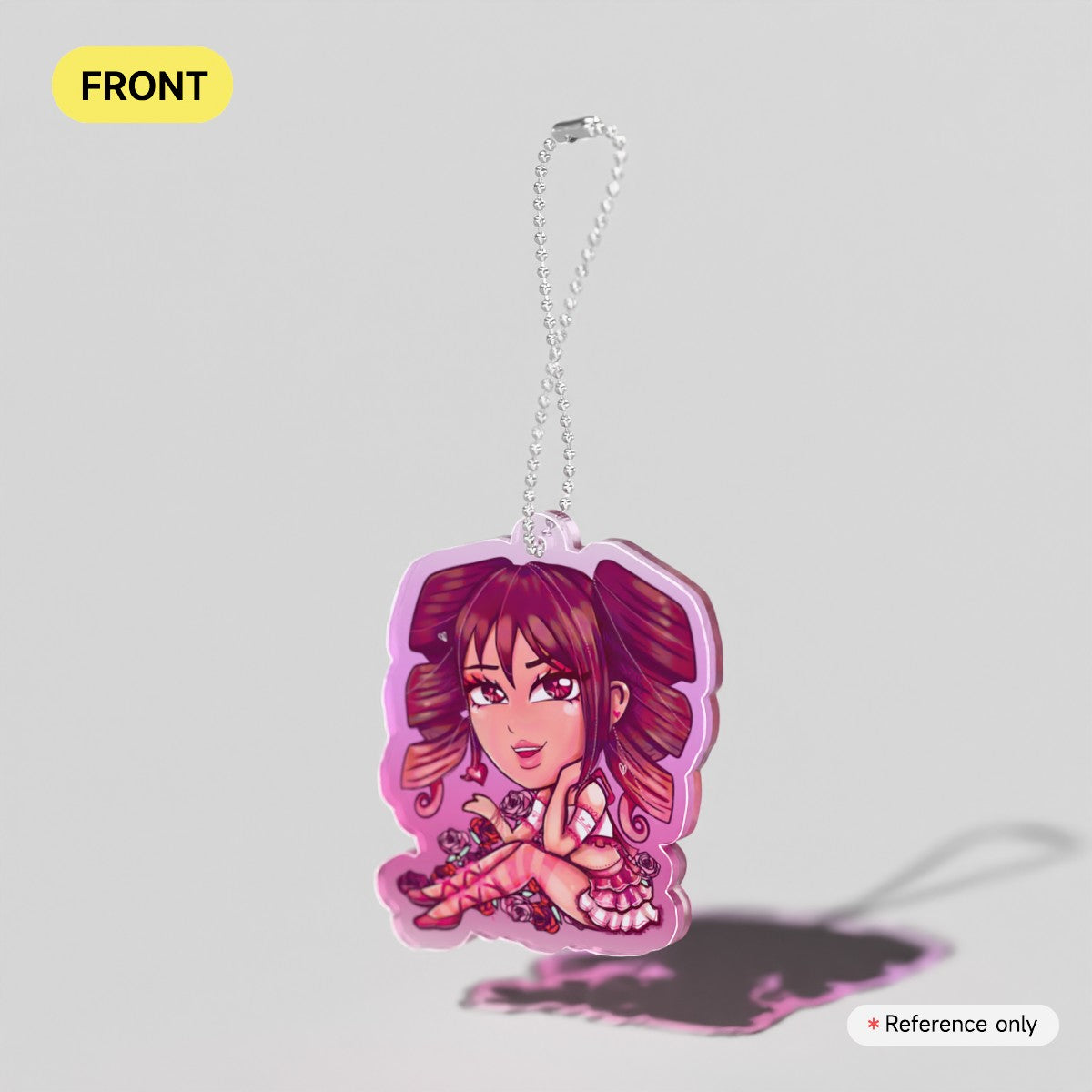 Fan Art: Valentine Girl Teto Bead Charm