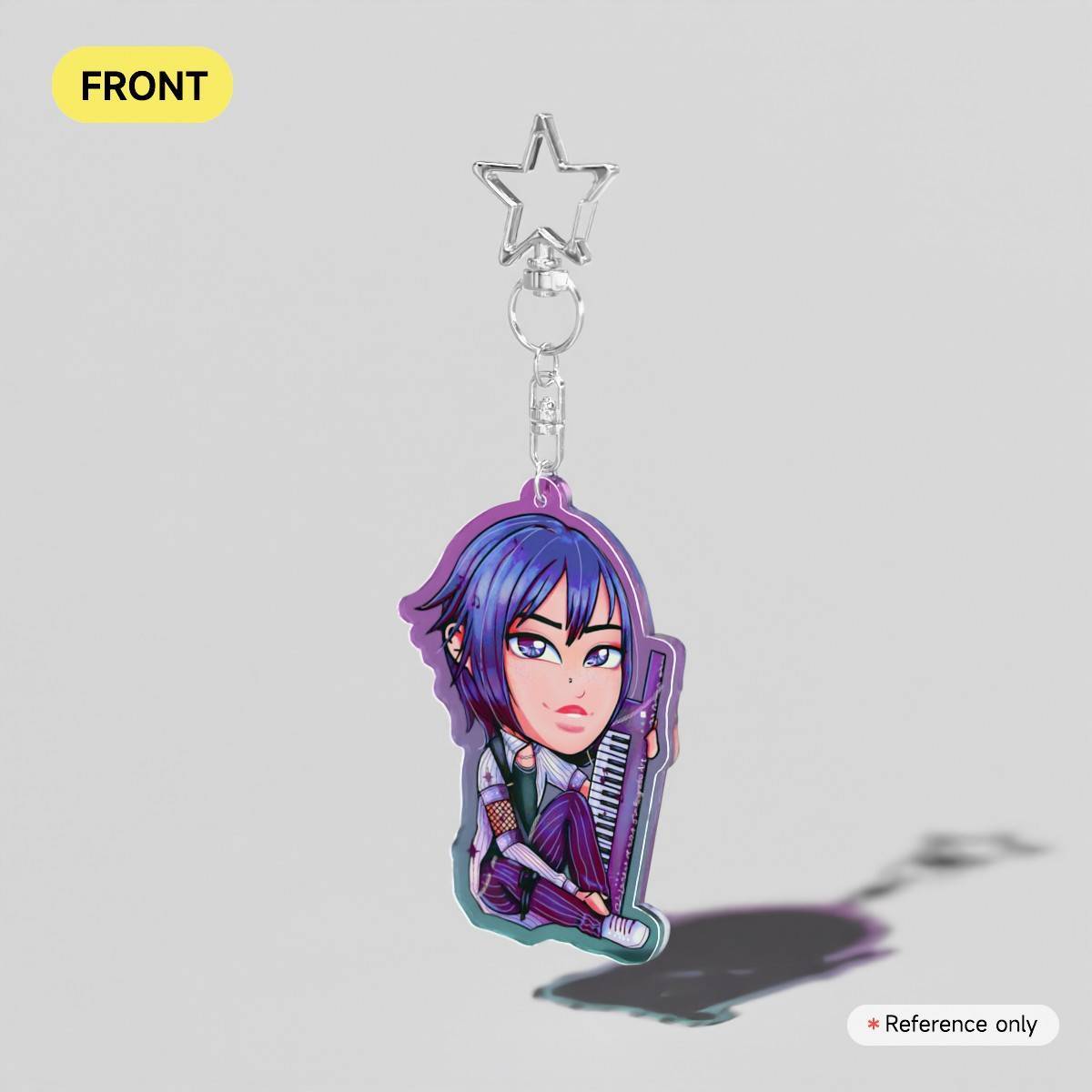 Fan Art: KAITO Purple Diamond Charm