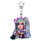 Fan Art: Miku Purple Diamond Charm