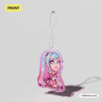 Fan Art: Valentine Girl Miku Bead Charm
