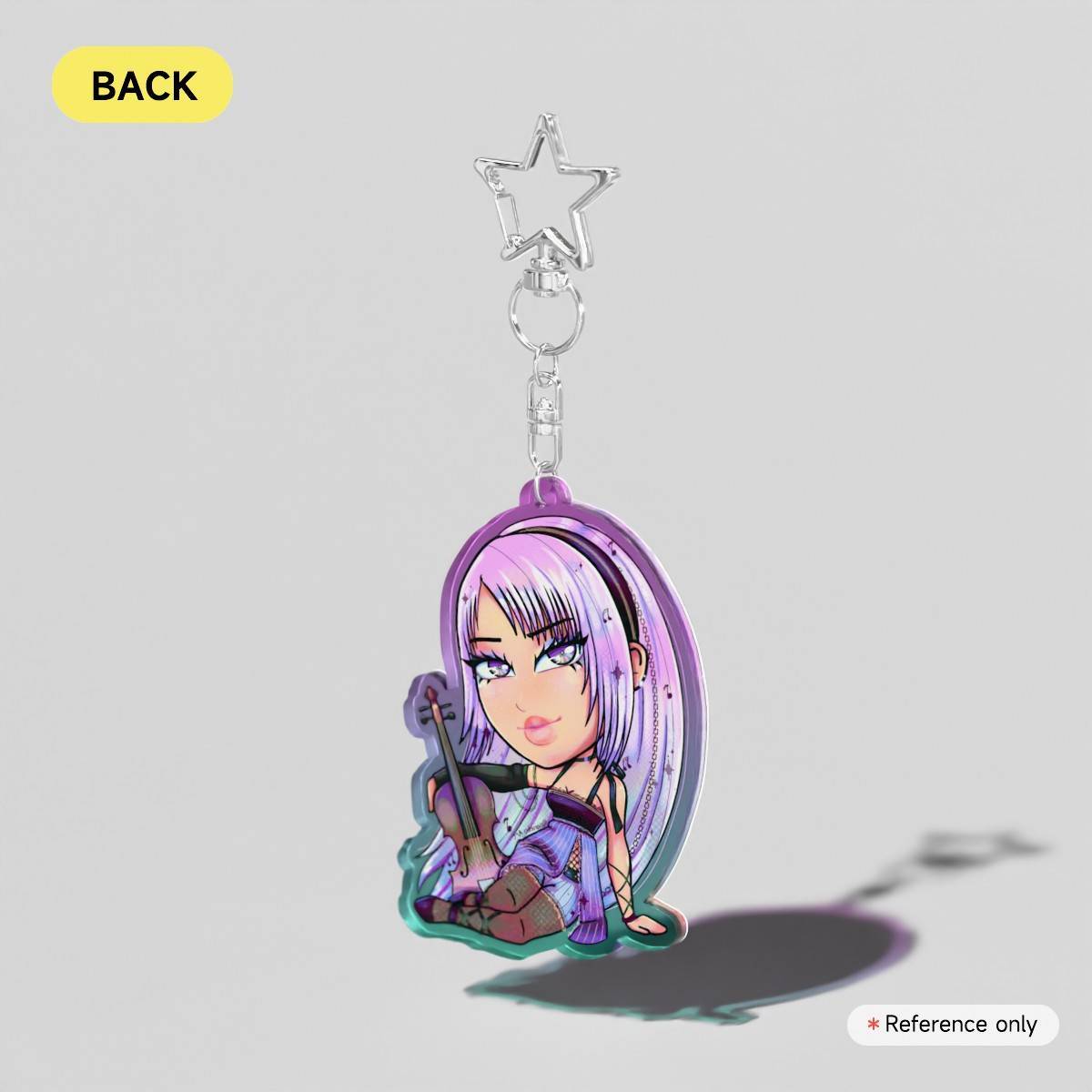Fan Art: Luka Purple Diamond Charm