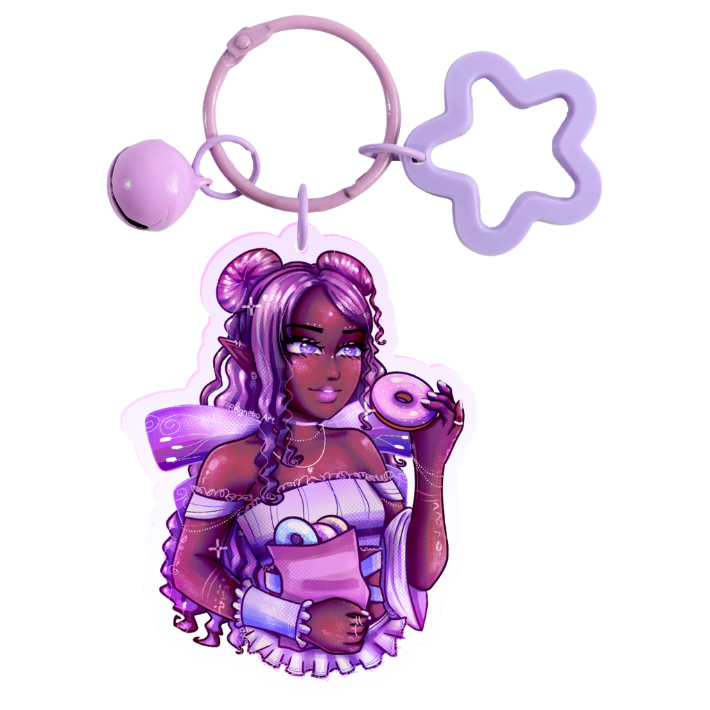 Fairy Loves Donuts Charm ✧