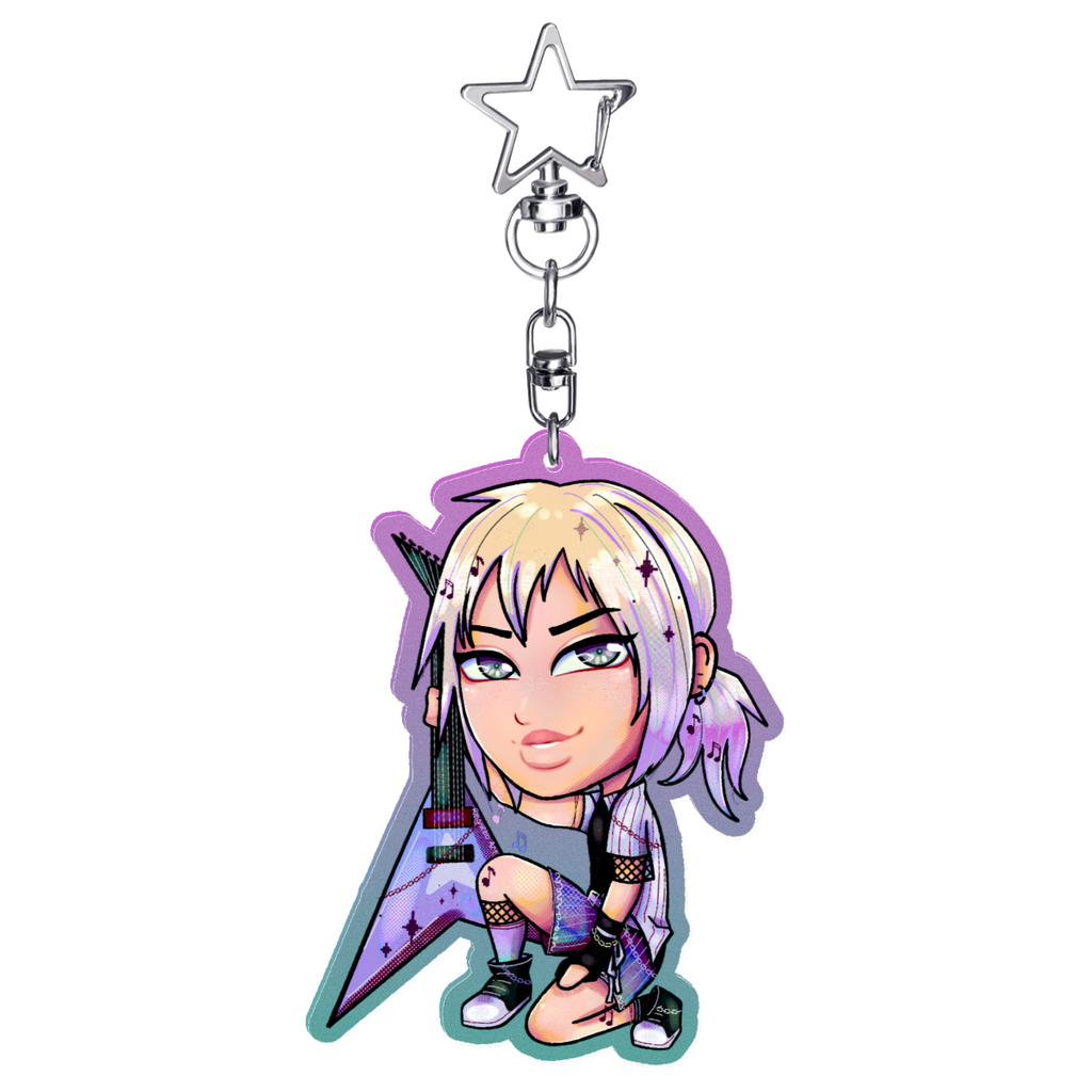 Fan Art: Len Purple Diamond Charm