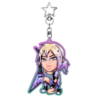 Fan Art: Len Purple Diamond Charm