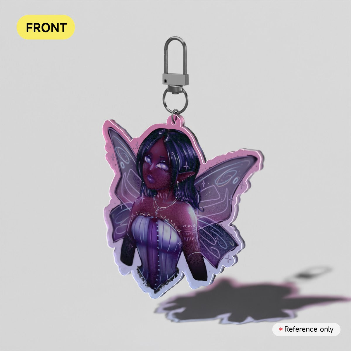 Ghosty Fae Charm