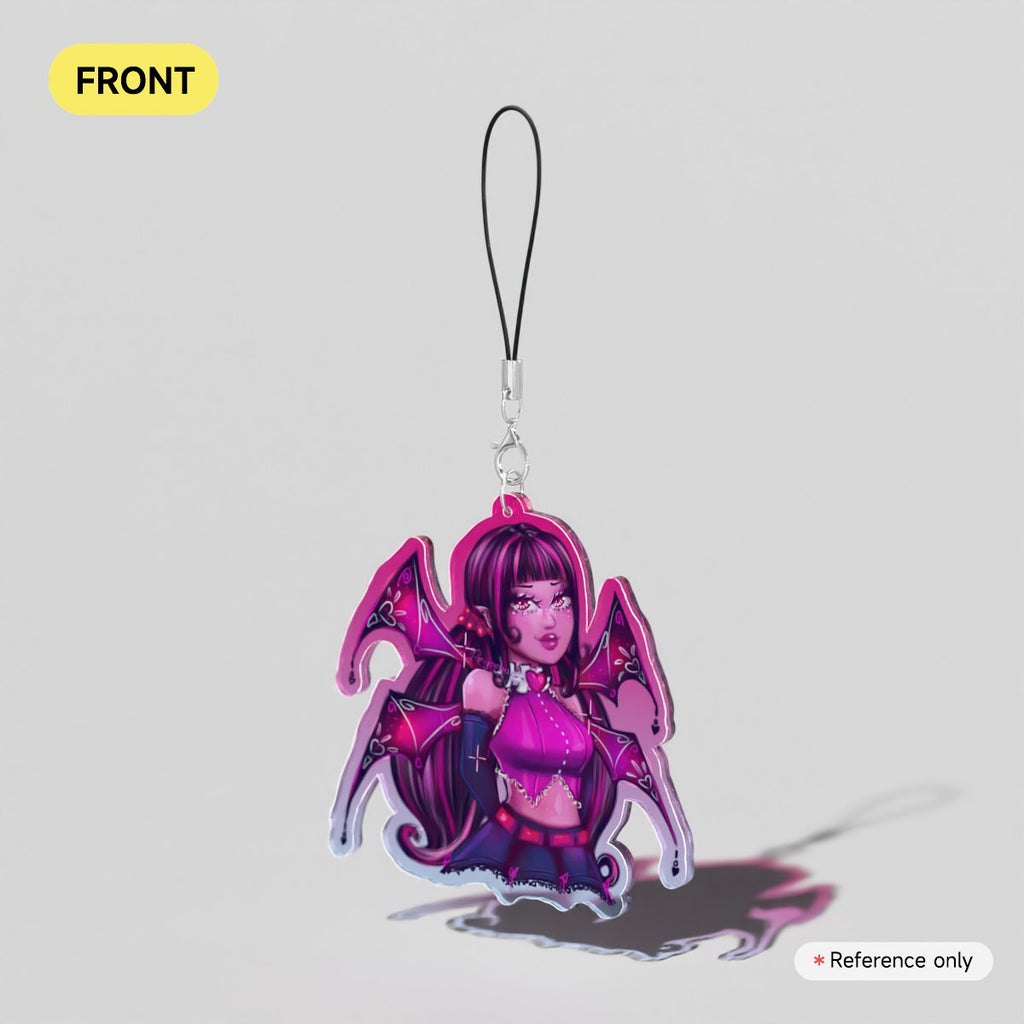 Fan Art: Draculaura Fae Lanyard Charm