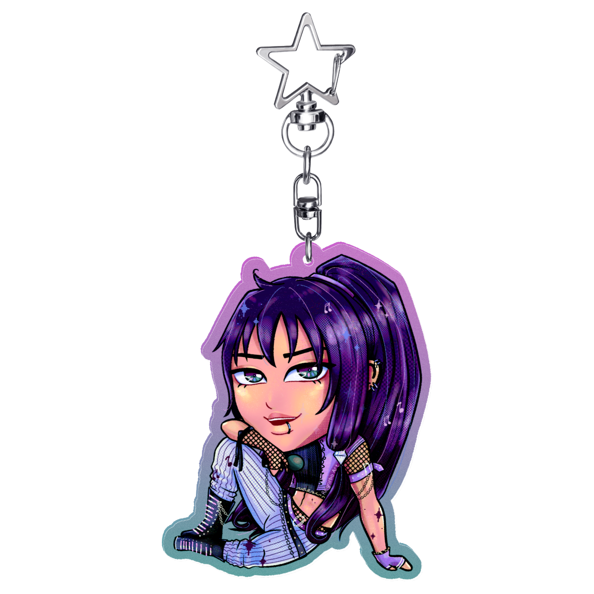 Fan Art: Gakupo Purple Diamond Charm