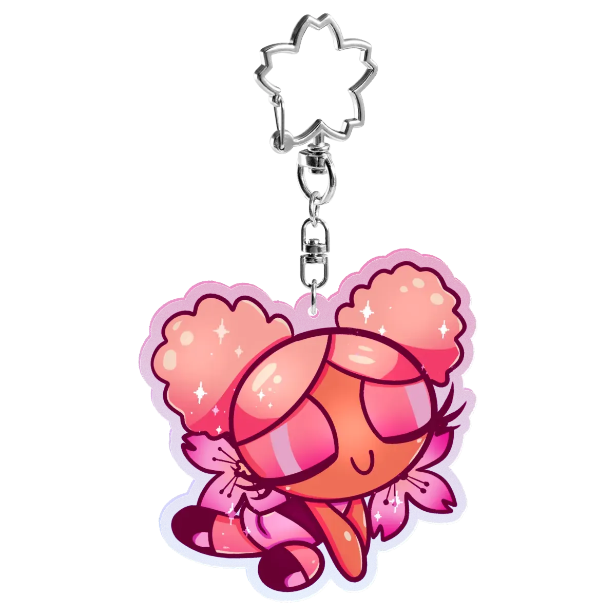 Fan Art: Sakura Afro Bubbles Charm