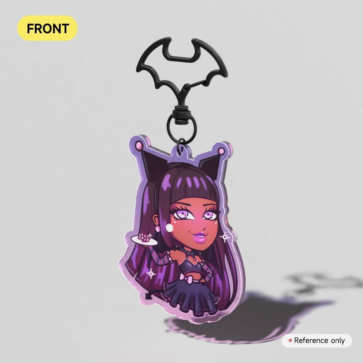 Fan Art: Kuromi Girl Charm