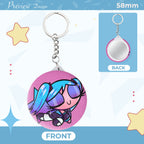 Fan Art: Power Puff Miku Plush Mirror Charm