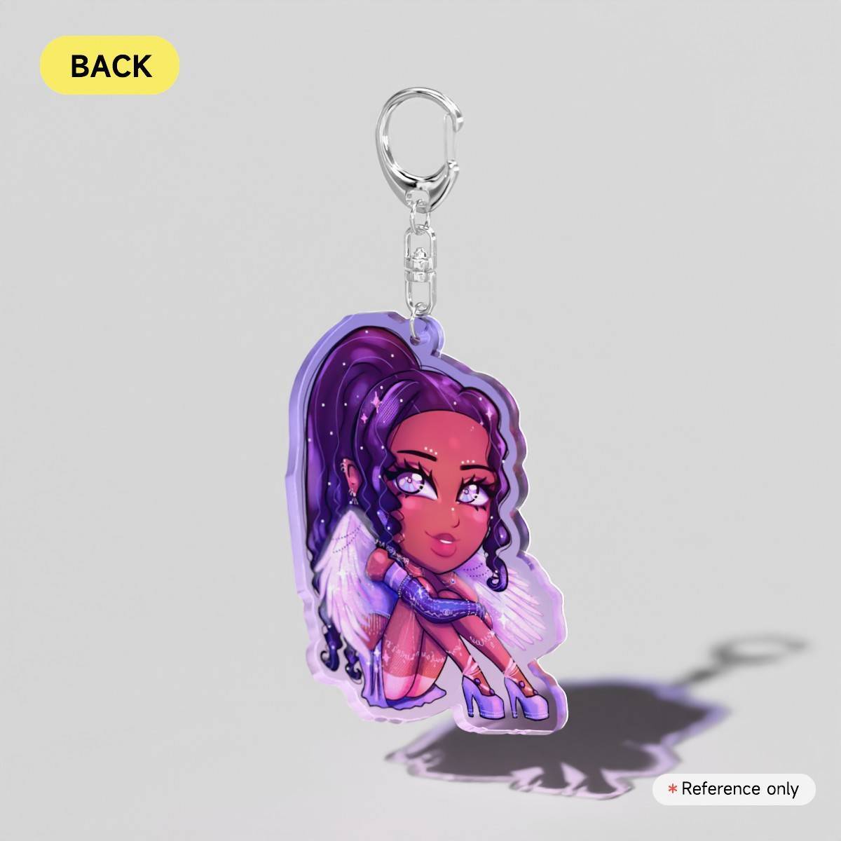 Wiz Angel Violet Charm ✧