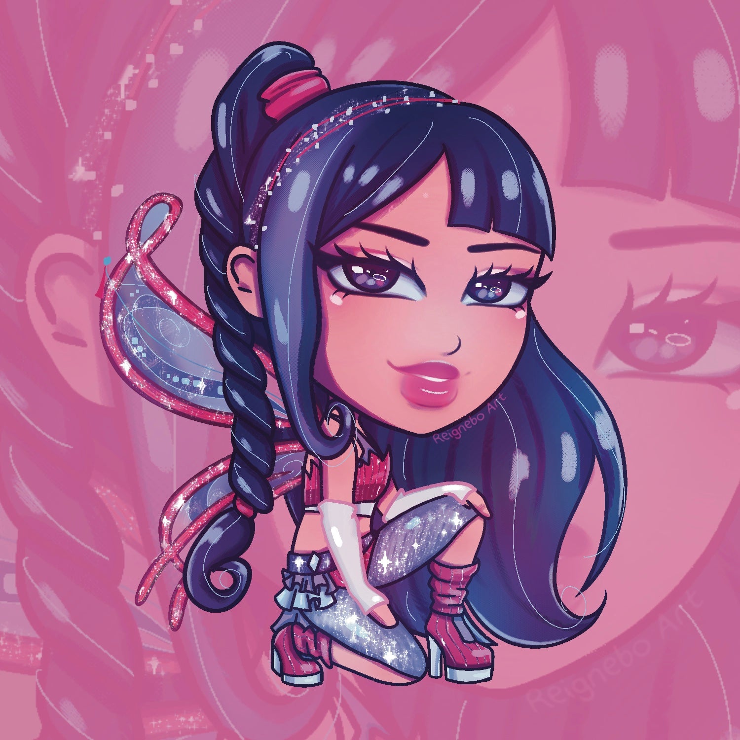 Chibi Doll Style Commission