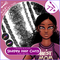 Fantasy Solid Hair Brushes, Braids, Curls, Locs & Coils • Procreate