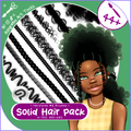 Solid Hair Brushes, Braids, Curls, Locs & Coils • Clip Studio Paint