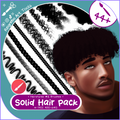 Solid Hair Brushes, Braids, Curls, Locs & Coils • Infinite Painter