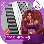Lace & Mesh Brushes #1 • Infinite Painter