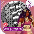Lace & Mesh Brushes #3  ၴႅၴ ⁠Infinite Painter