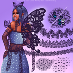 Lace & Mesh Brushes #4 ཐི༏ཋྀ ⁠Photoshop, +