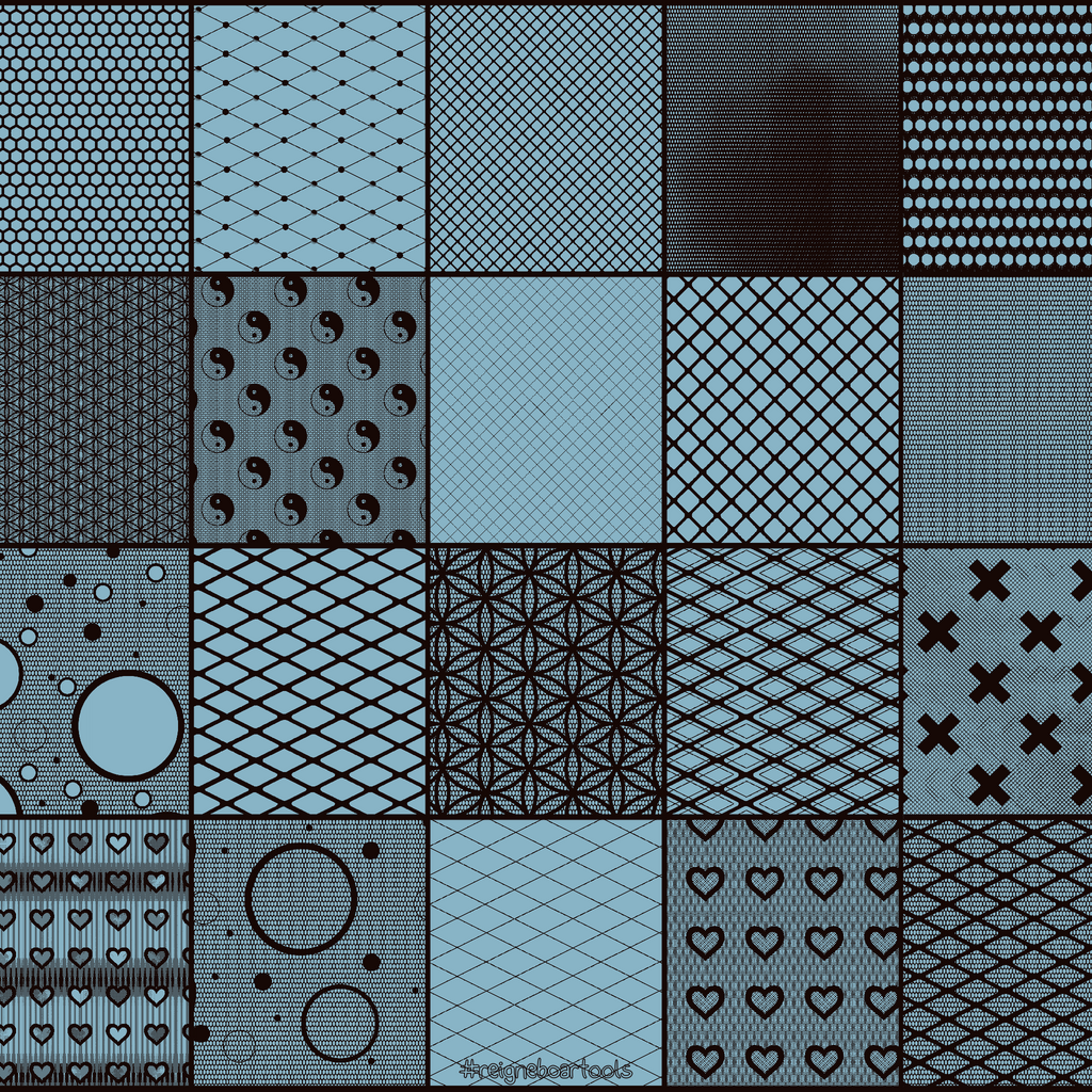 Lace & Mesh Brushes #1 • Procreate