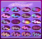 Glitter Chalk & Unique Original Shimmer Watercolor Brushes! • Procreate