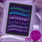 Glitter Pen & Unique Original Shimmer & Sparkle Brushes! • Procreate