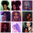 Premium Hair Brushes, Braids, Curls, Locs & Coils and More • Photoshop, +