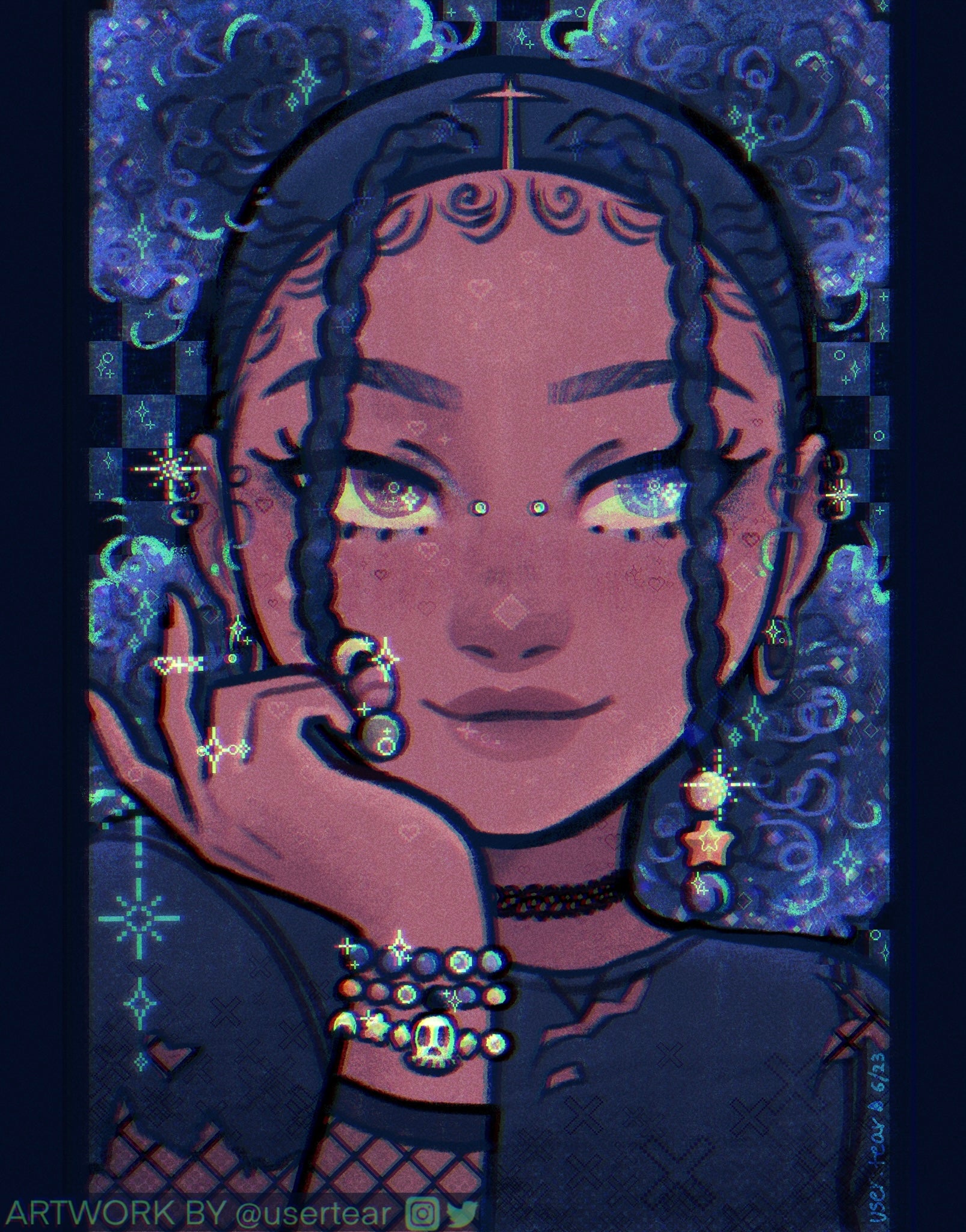 HQ Pixel Glitter Brushes ✦ Photoshop, +