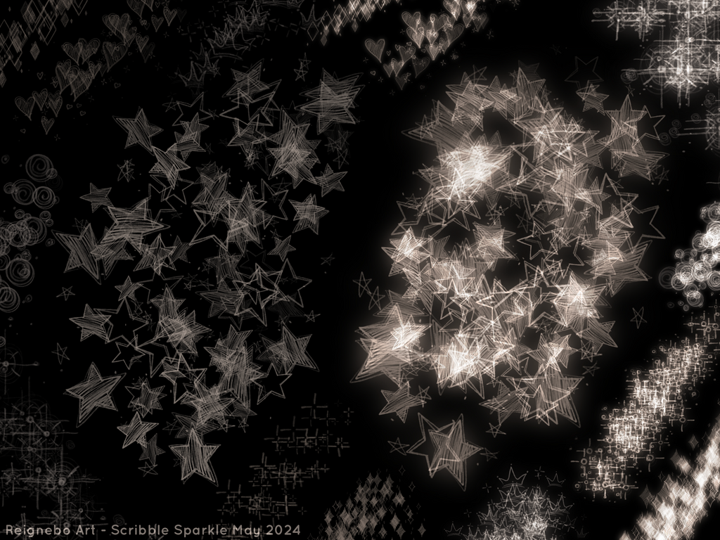 HQ Scribble Glitter Brushes ✦ Procreate