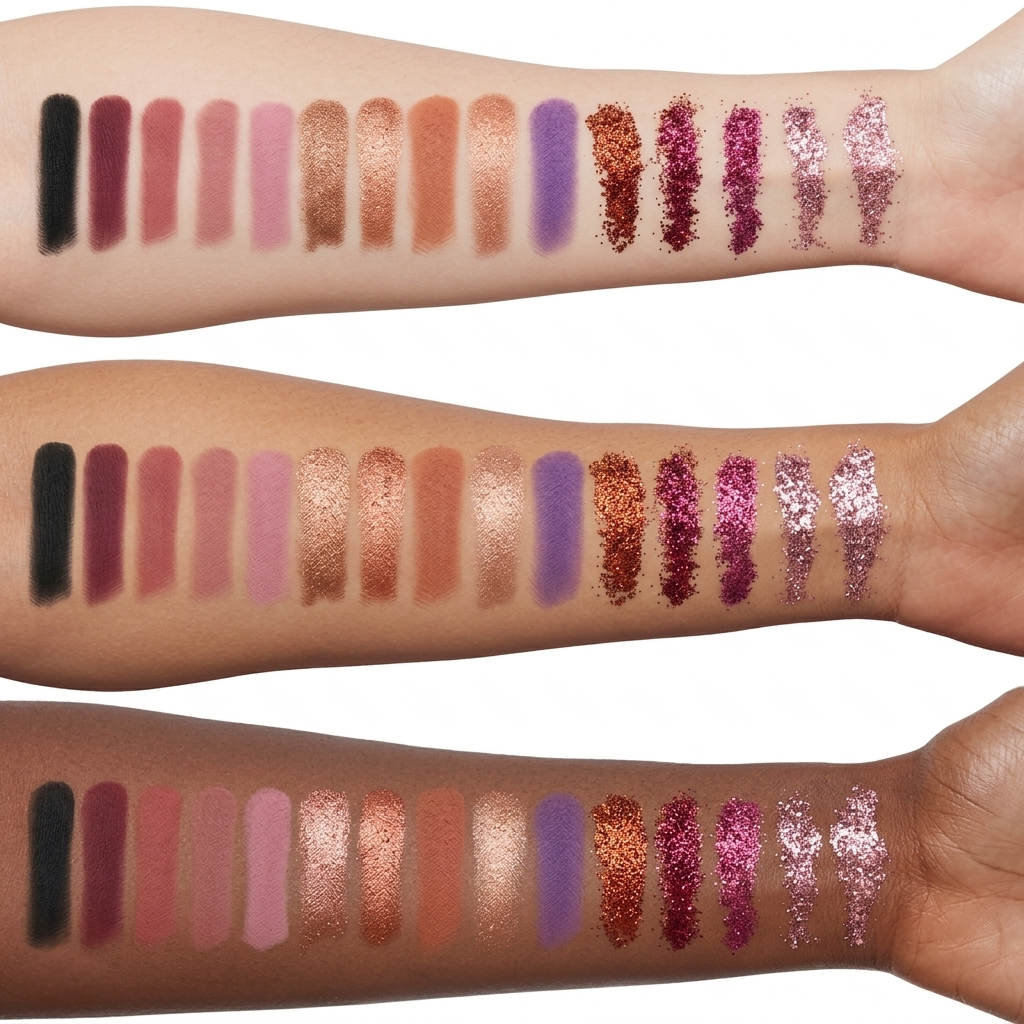Fallen Angel P Eyeshadow Palette .𖥔 ݁
