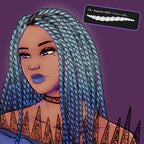 Toon Outline Hair Brushes, Braids, Curls, Locs & Coils • Clip Studio Paint