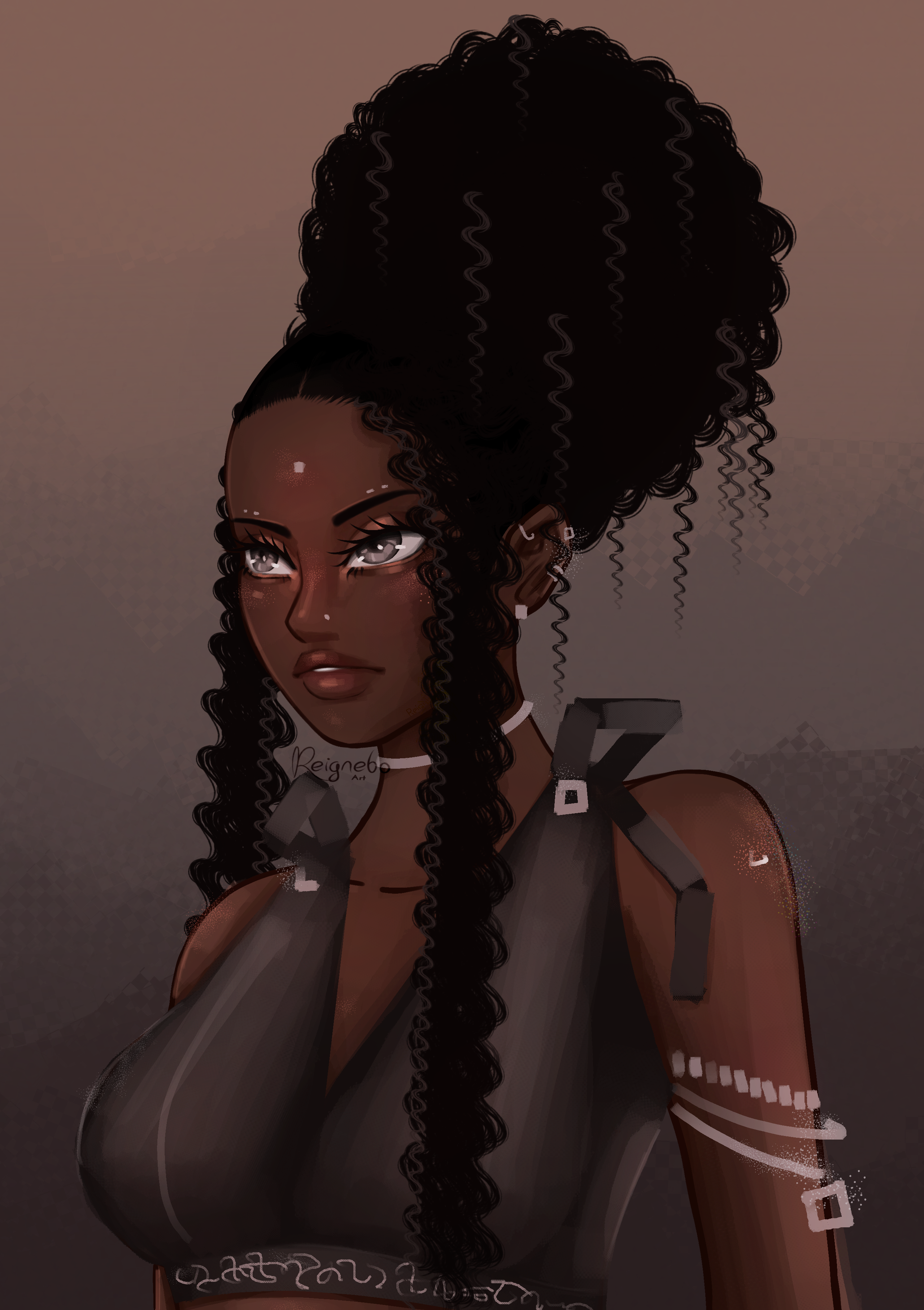 Solid Hair Brushes, Braids, Curls, Locs & Coils • Clip Studio Paint