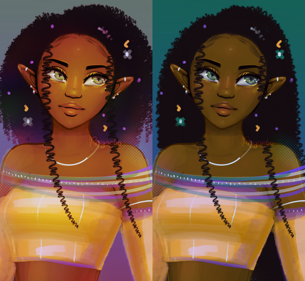 Solid Hair Brushes, Braids, Curls, Locs & Coils • Infinite Painter