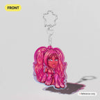 Fan Art: Curly Sakura Miku Charm