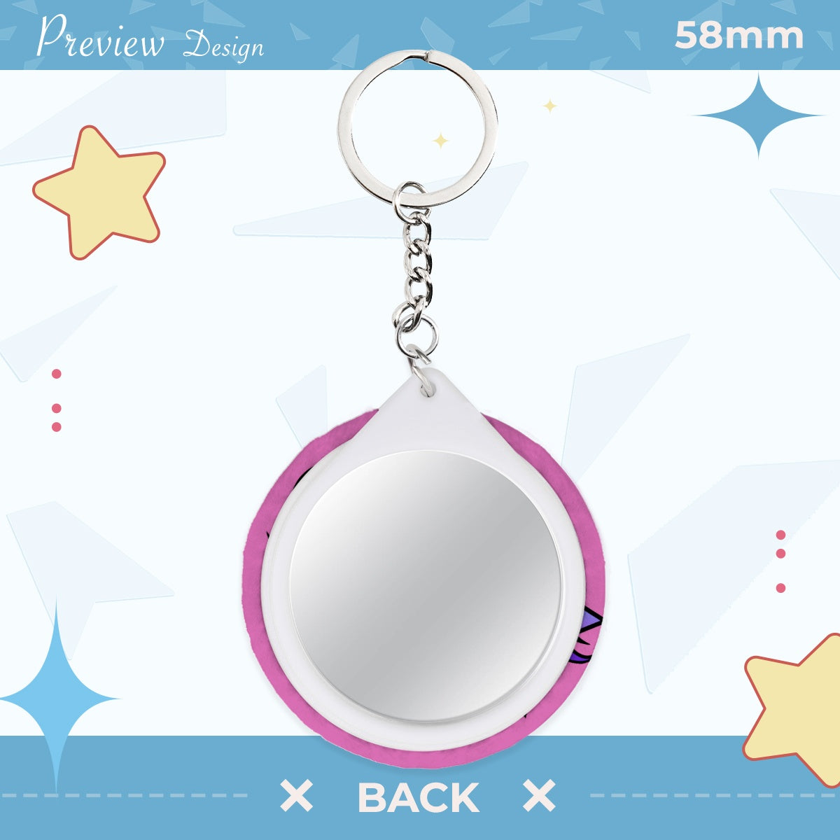 Fan Art: Power Puff Miku Plush Mirror Charm