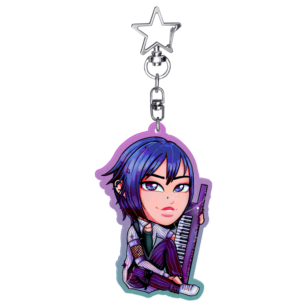 Fan Art: KAITO Purple Diamond Charm