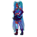 Fan Art: Locs Miku Standee