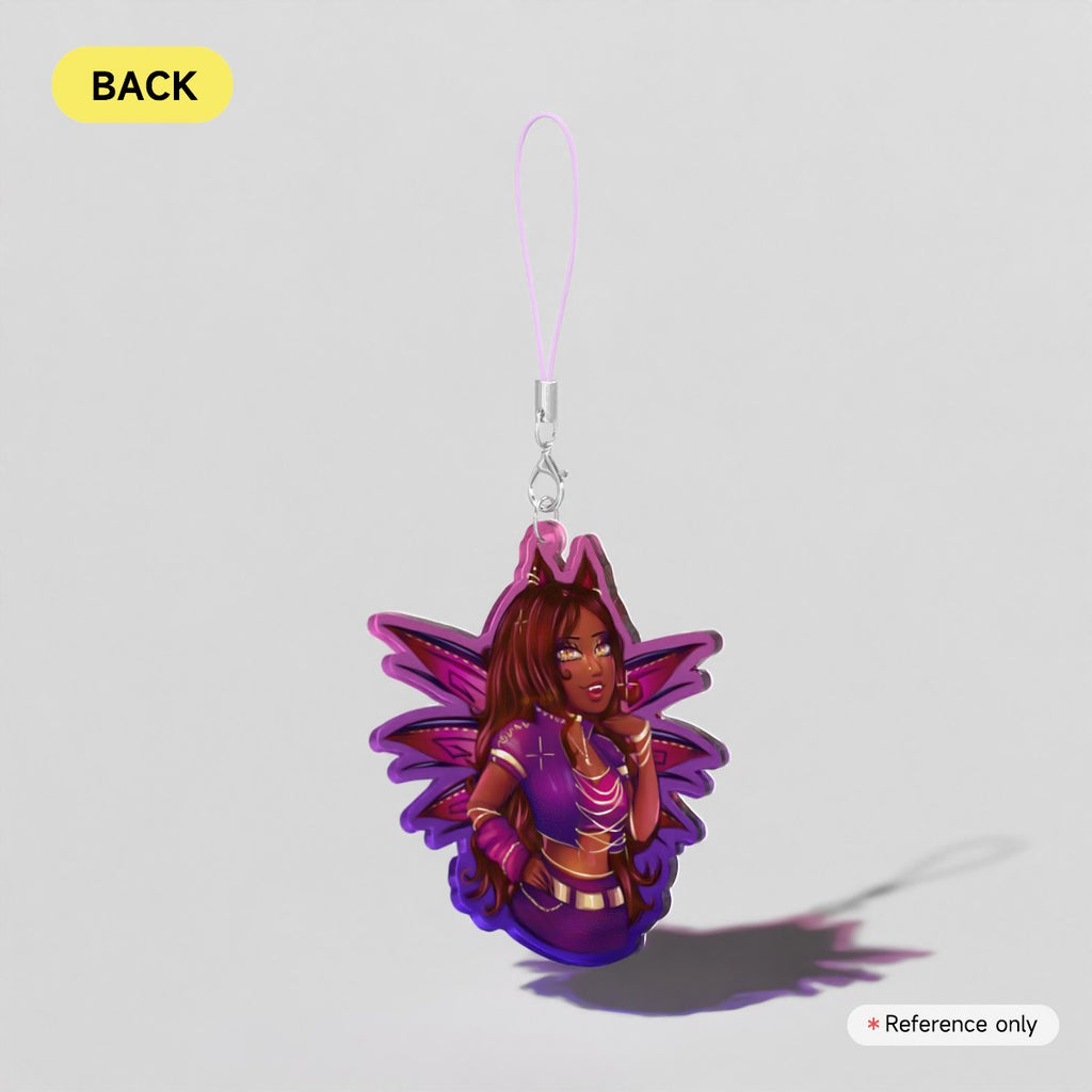 Fan Art: Clawdeen Wolf Fae Lanyard Charm